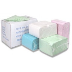 Tabletowel / Onderlegger / Dental Towels Kleur WIT: Doos 500 stuk